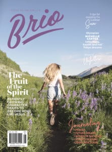 Brio Magazine June July cover